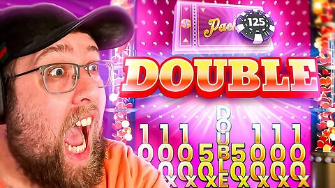 WE HIT A "DOUBLE" PACHINKO ON CRAZY TIME (I'M BACK!)