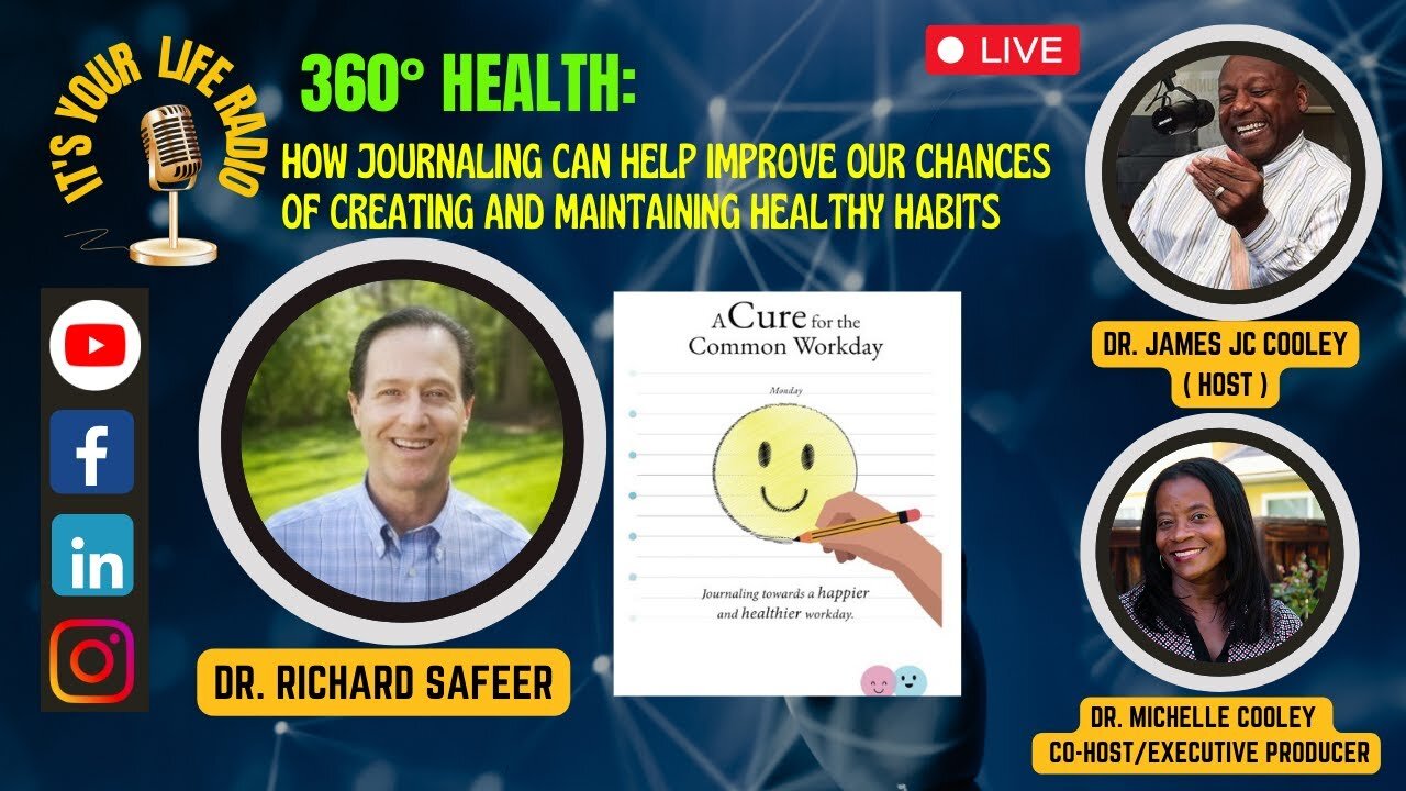 387 - 360° Health: How journaling can help improve our chances of creating and maintaining healthy habits
