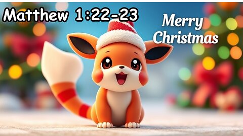 For Unto Us A Child Is Born! - Merry Christmas! - Palworld Time! - Matthew 1:22-23