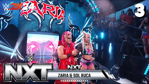 WWE 2K24 NXT February 4th 2025 - Sol & Zaria are DOMINANT!