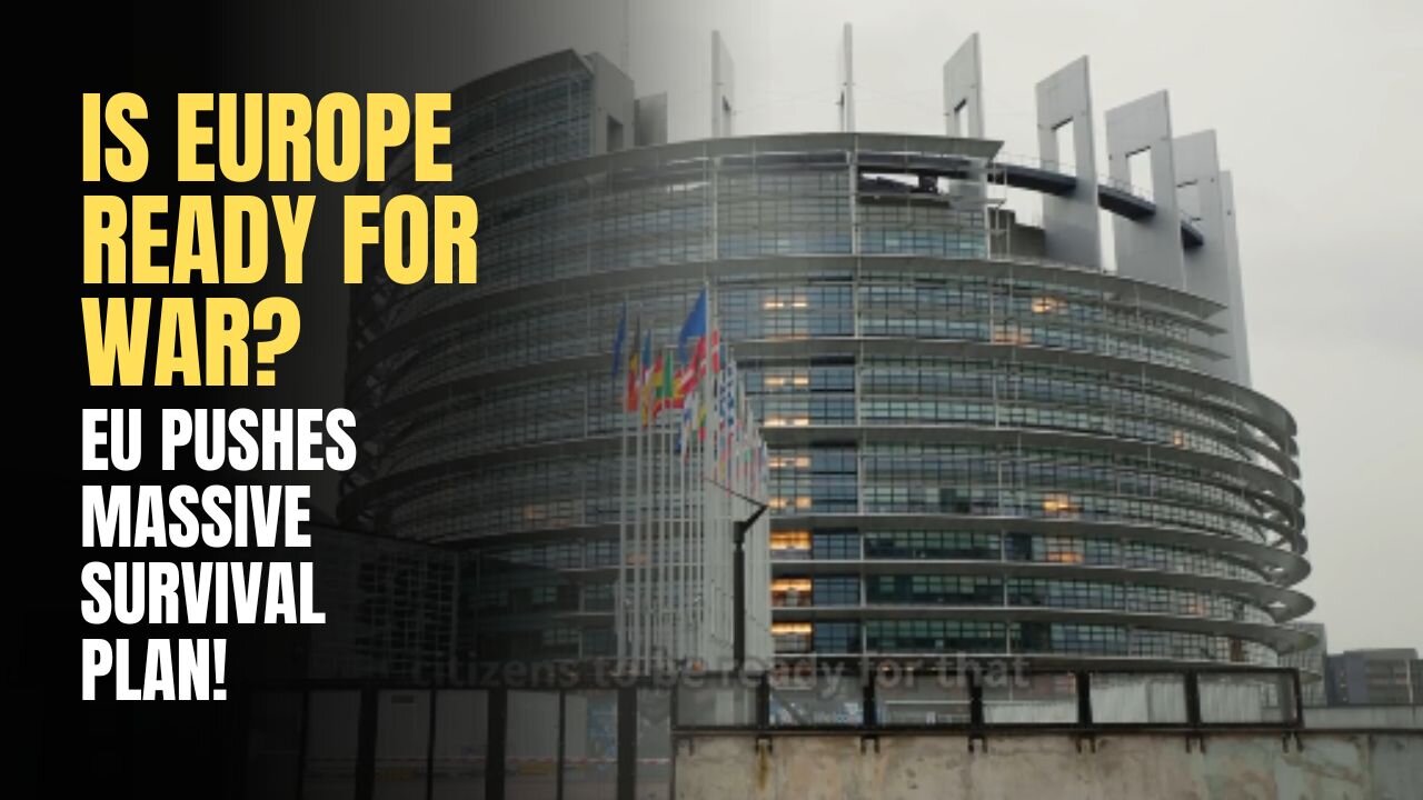 EU urges ALL citizens to prepare with 'survival kits' amid WW3 fears!