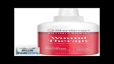 SkinSmart Antimicrobial Wound Therapy Hypochlorous Acid Safely Removes Bacteria so Wounds Review