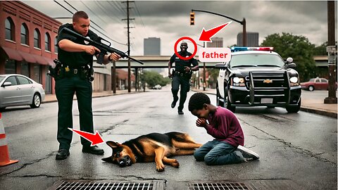 Racist police shoot black boy's dog D.I.E not knowing that his father is the police chief