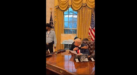 DJ Daniel, meets President Trump in the Oval Office!