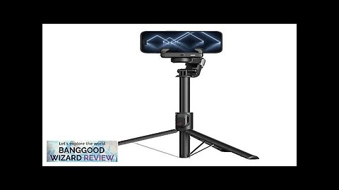 Aochuan M2 Pro Handheld Gimbal Selfie Stick Tripod with Fill Light AI Review