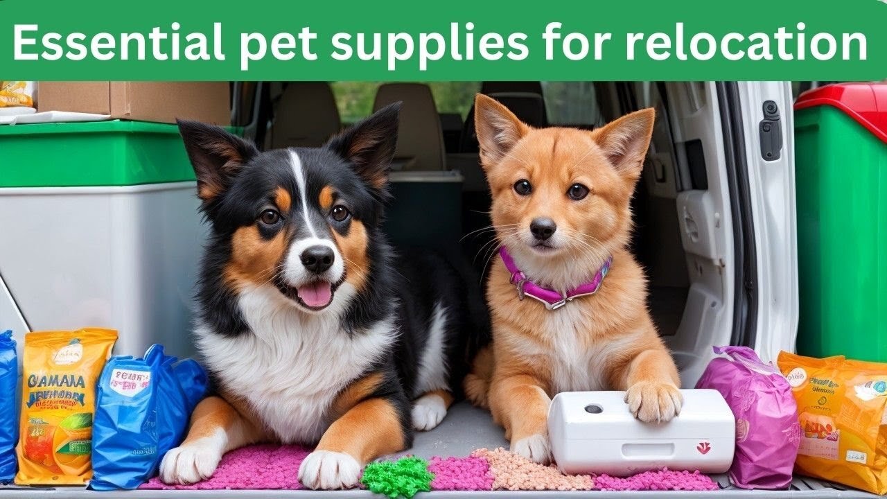 Essential Pet Supplies for a Stress-Free Relocation