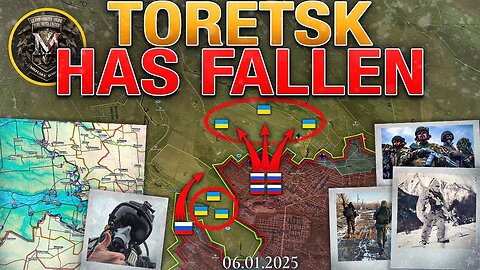 Cold War II❄️The Kursk Adventure 2.0🤡Toretsk Was Taken By The Russians⚔️ Military Summary 2025.01.06