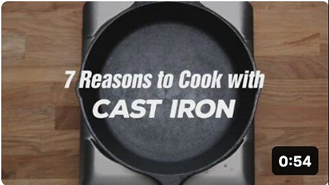 7 Reasons To Cook With Cast Iron