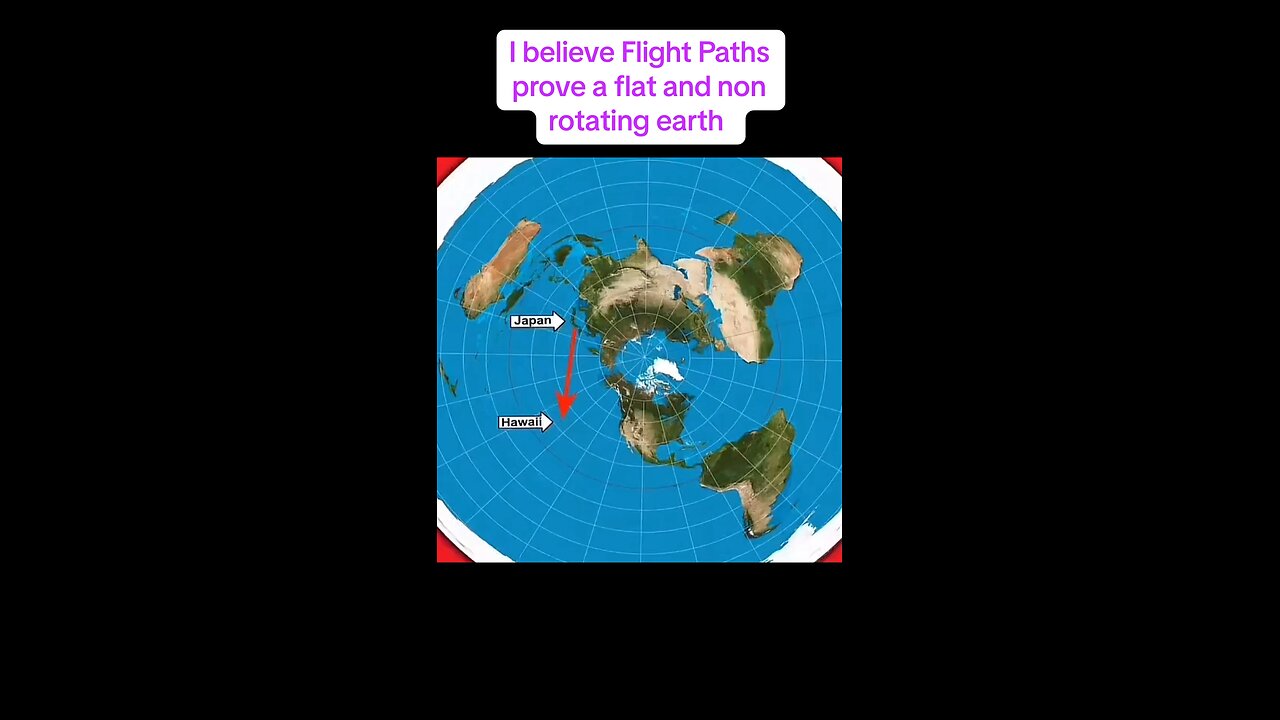 I believe Flight paths prove the flat earth