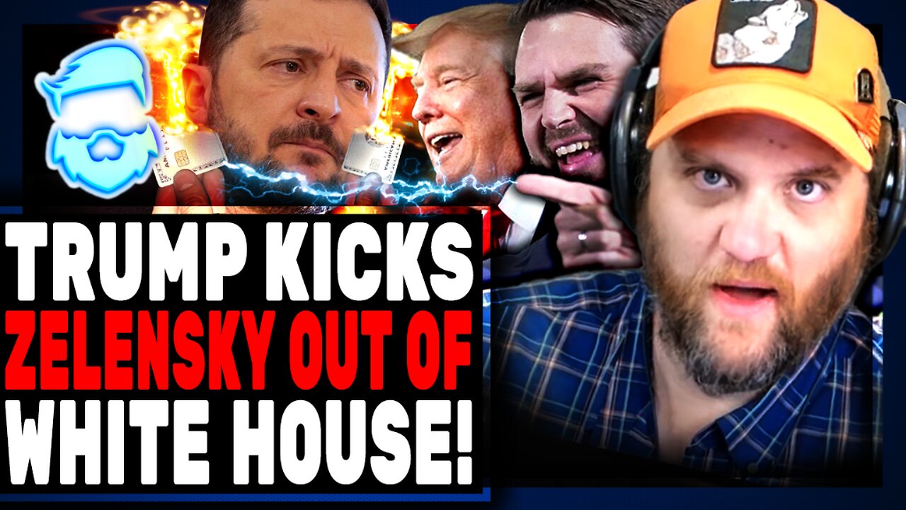 Fight ERUPTS At White House! Trump KICKS Zelenskyy Out After Calling JD Vance A Slur Disrespects USA