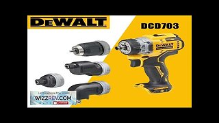 DEWALT DCD703 12V Brushless Cordless 5-in-1 Drill/Driver 1500RPM Lithium Battery Electric Review