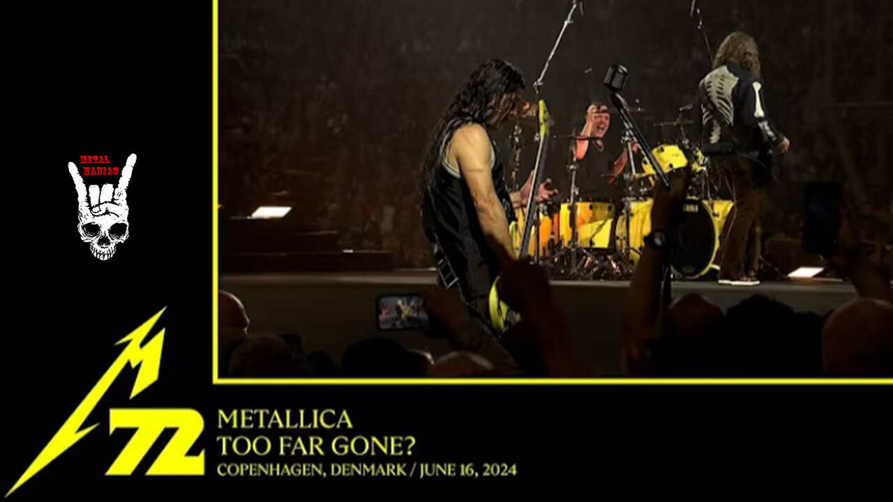 Metallica - Too Far Gone (Copenhagen Denmark - June 16 2024)