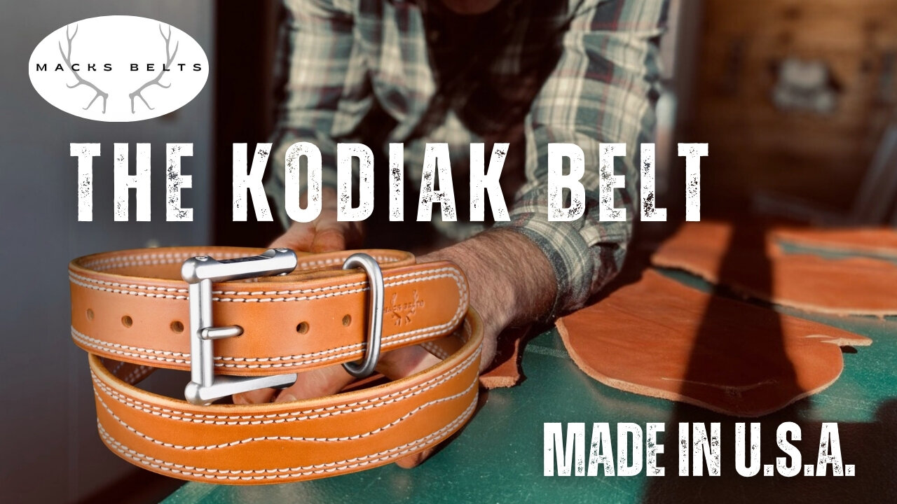 Macks Belts: The Kodiak Belt | Navy SEAL Belt Company | Made in U.S.A.