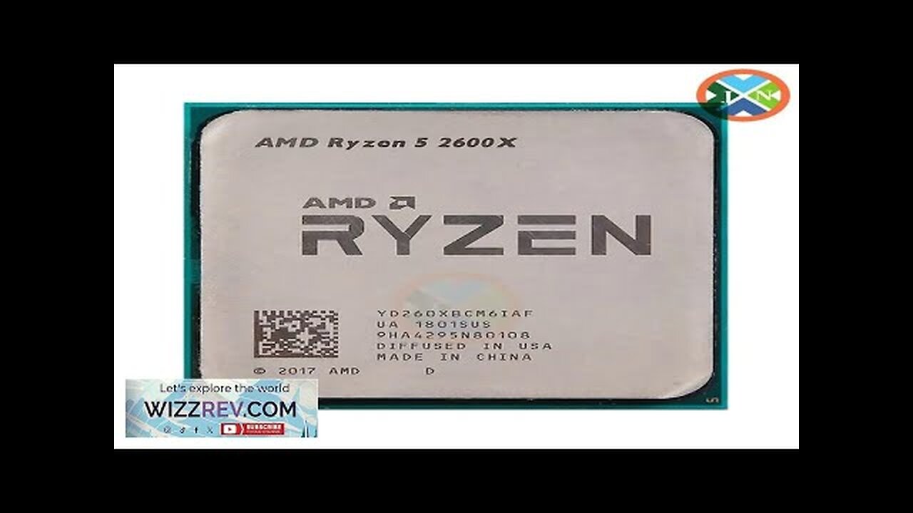 AMD Ryzen 5 2600X R5 2600X 3.6 GHz Six-Core Twelve-Thread CPU Processor Review