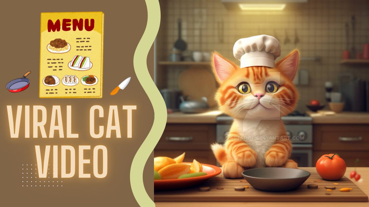 🐱🍳How to Create Cat Cooking Videos with AI in Minutes! (Easy Tutorial for YouTube & TikTok) 🚀✨