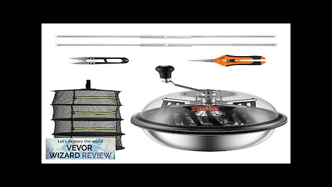 VEVOR Leaf Bowl Trimmer 16'' Trimmer Bowl Manual Bud Trimmer with Stainless-Steel Review