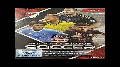 2023 Topps MLS Soccer Blaster Box of Packs with 4 Exclusive Icy Review