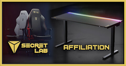 AirCondaTv Gaming Affiliated with Secret Lab - Announcement