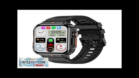 L81 1.95inch HD Screen Full Touch Panel bluetooth Call Heart Rate Blood Review