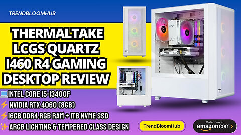 Shocking Performance! Hermaltake LCGS Quartz i460 R4 Gaming Desktop Review