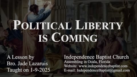 Political Liberty is Coming