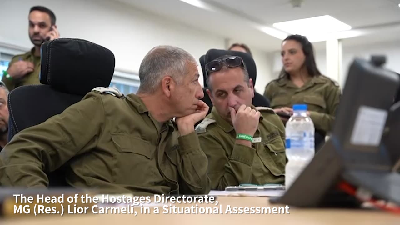 IDF: Attached is Footage from Commanders' Situational Assessments Over the