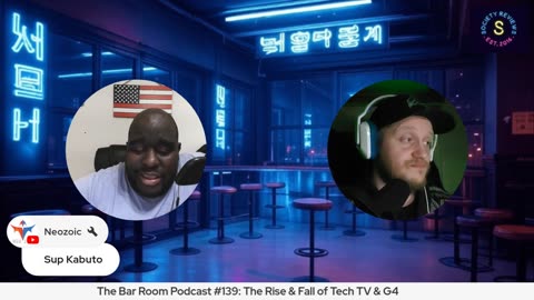 The Bar Room Podcast #139: The Rise & Fall of Tech TV & G4