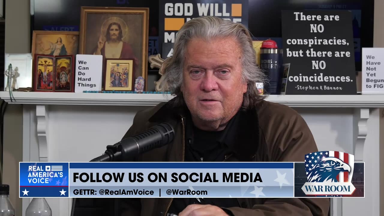 Bannon On President Trump's Tariffs: "He's Defending The Nation That Is The USA"