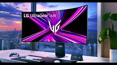LG Unveils World’s First Bendable 5K2K Gaming Monitor, Winner of Three Awards at CES 2025