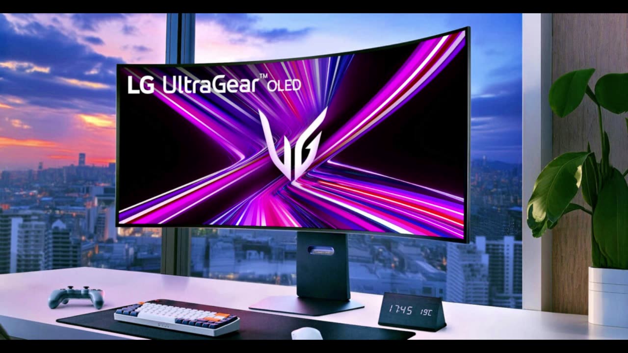 LG Unveils World’s First Bendable 5K2K Gaming Monitor, Winner of Three Awards at CES 2025