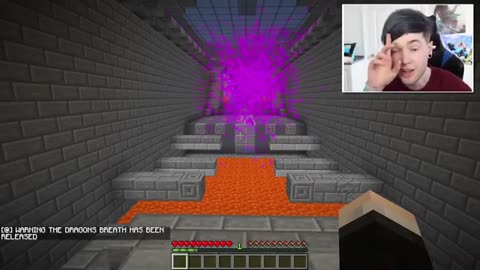 DanTDM escapes from another dragon