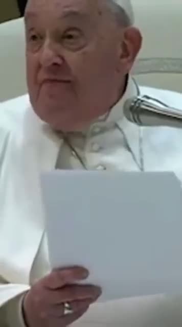 Papa Françesku nuk lexon fjalimin: 9 faqe? Kjo është torturë