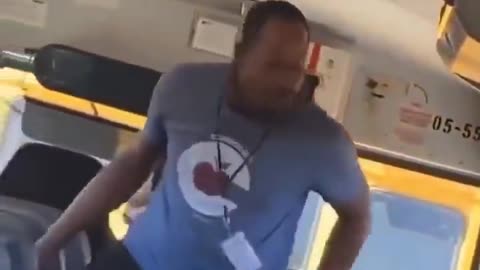 School Bus Driver attacks mentally challenged student. Disabled Minor