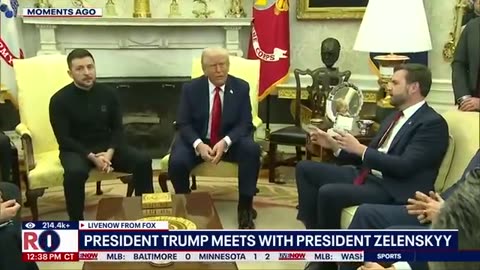 FULL: Trump-Zelenskyy Oval Office meeting, live mitting, news