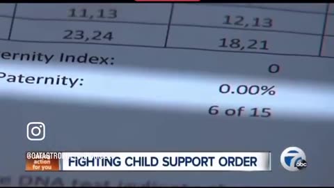 This is beyond wrong. How can the state mandate child support for a kid that