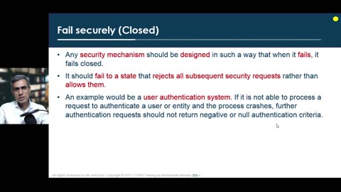 70 - Domain 3 - 31 Fail securely (Closed)