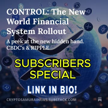 CONTROL: The New World Financial System
