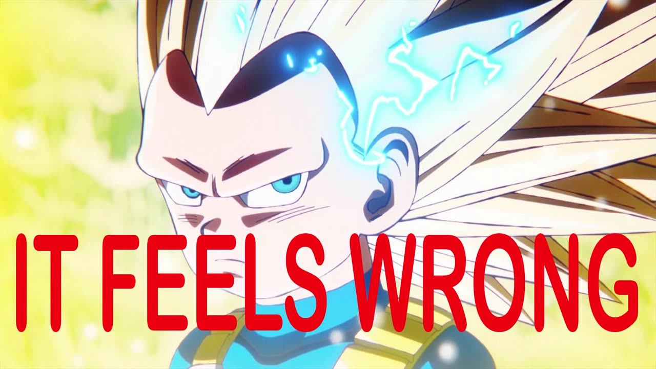 vegeta turn ssj3 but it feels wrong