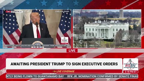 LIVE REPLAY: President Trump Signs Executive Orders - 2/6/25