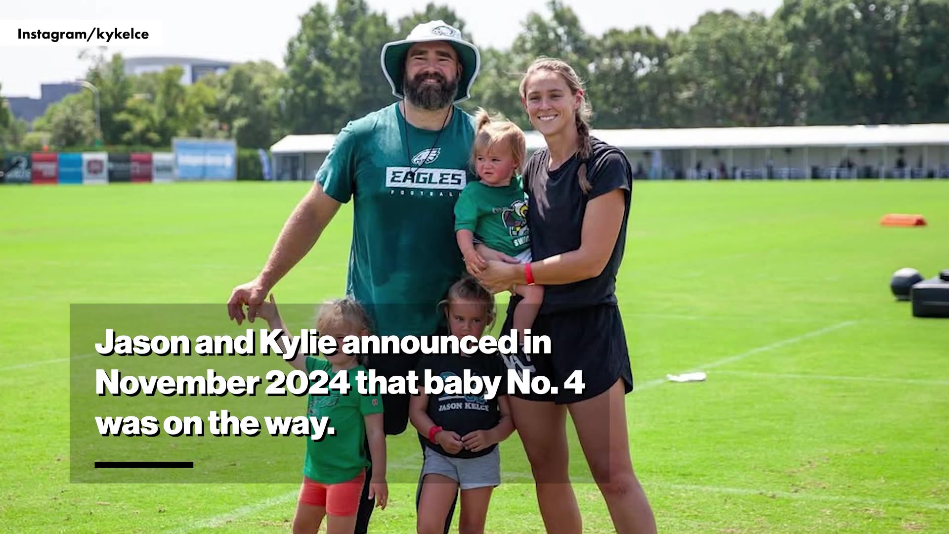 Pregnant Kylie Kelce teases a 'curveball' name for her and Jason's fourth baby girl