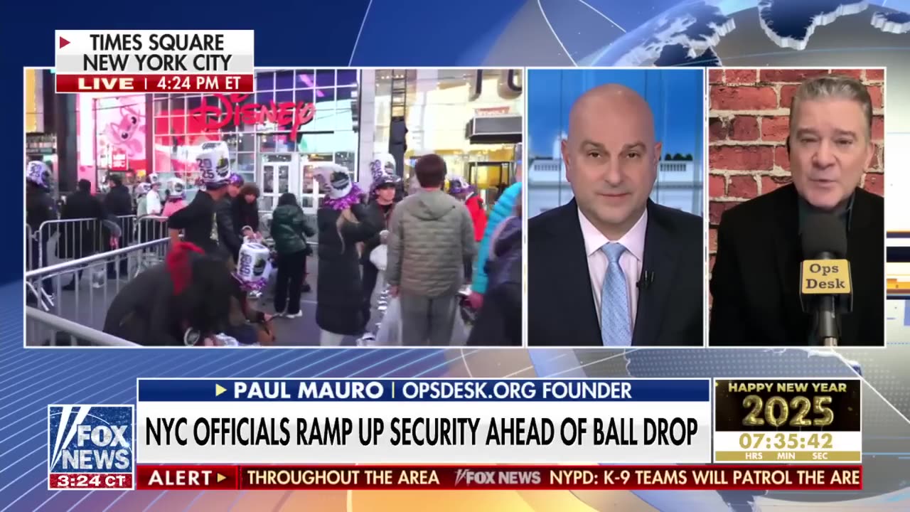 Ex-NYPD official on public safety measures ahead of New Years Eve ball drop