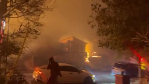 Crazy fires in Los Angeles!