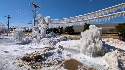 North Texans deal with busted pipes and freezing temperatures