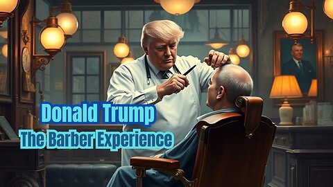 Donald Trump ✂ The Barber Experience! 😍
