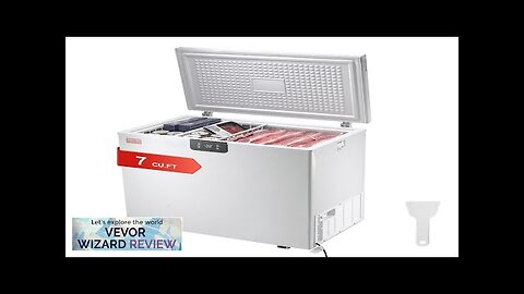 VEVOR Chest Freezer 7 Cu.ft / 198 L Compact Deep Freezer Free Review