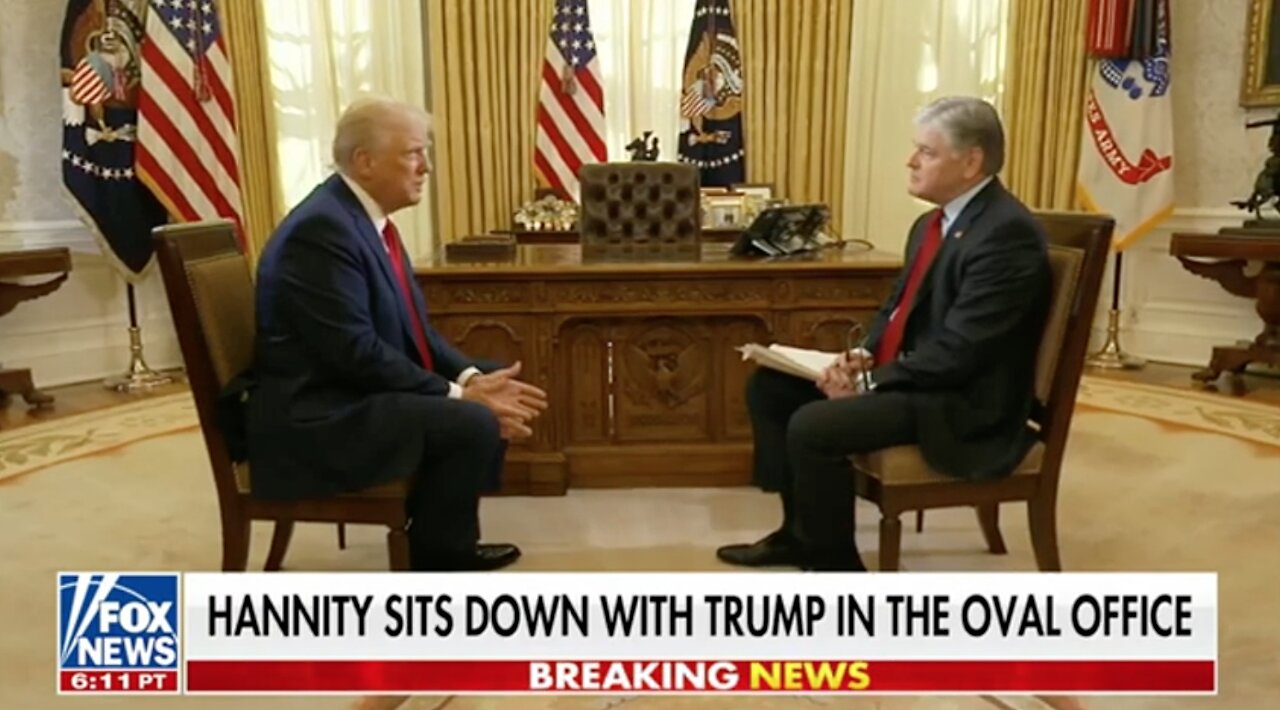 Sean Hannity Interview President Donald Trump(Full Episode) | Wednesday January 22