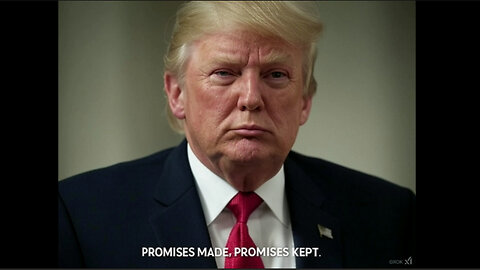 Trump Shares DISTURBING Message - PROMISES MADE PROMISES KEPT