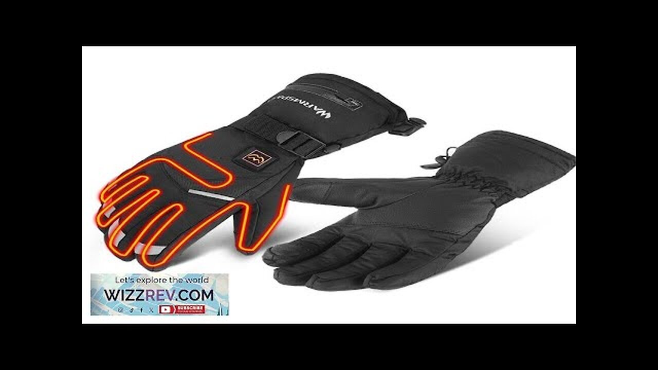 WARMSPACE 3-Modes Electric Heated Gloves Full Fingers Heating Winter Gloves Men Women Review