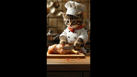 cat cooking #2