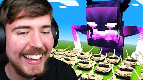 1,000 Tanks Vs Titan Enderman!